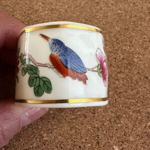 Wedgwood Napkin Ring Cuckoo Pattern with Box